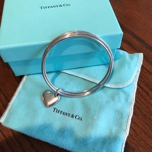 Authentic Tiffany&Co triple bangle bracelet